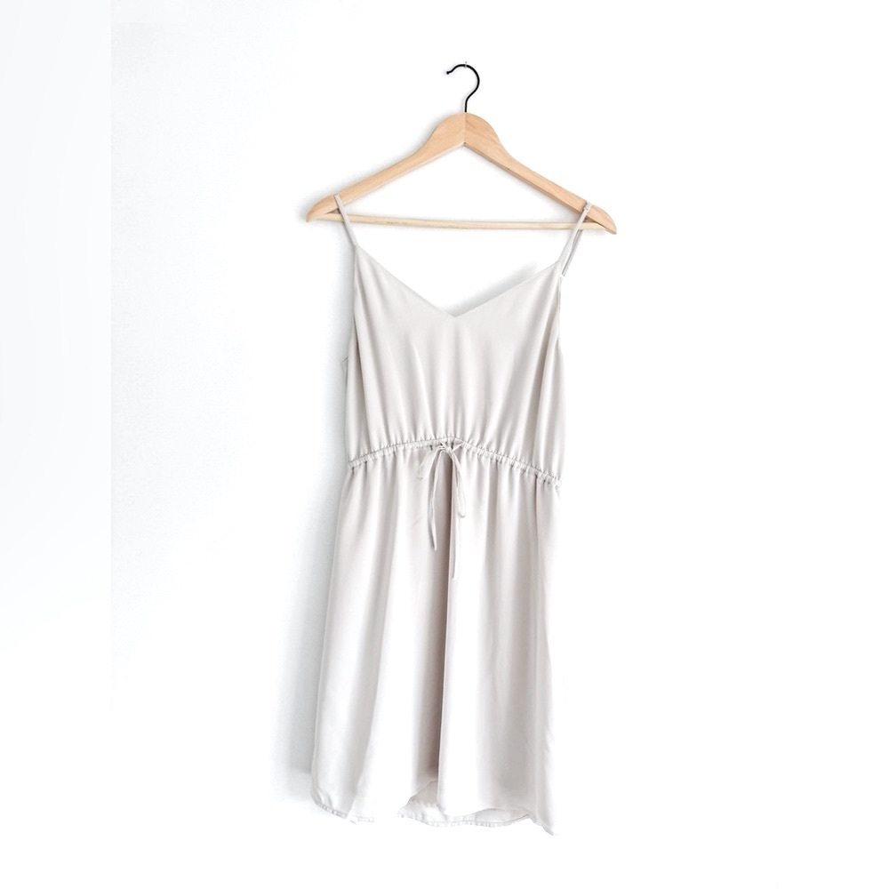 Aritzia Babaton Casimir Dress in Bone - Size Small - Picture 2 of 10